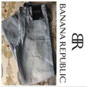 Banana Republic high rise skinny jeans